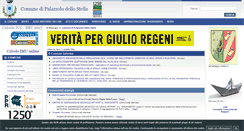 Desktop Screenshot of comune.palazzolodellostella.ud.it